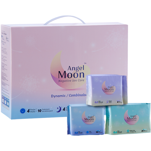 Angel Moon – Serviettes naturelles à technologie ionique