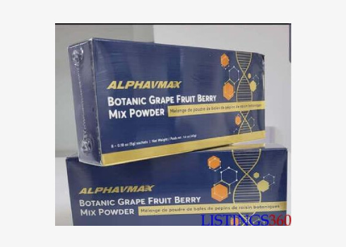 AlphavMax – Poudre antioxydante raisin & baies botaniques
