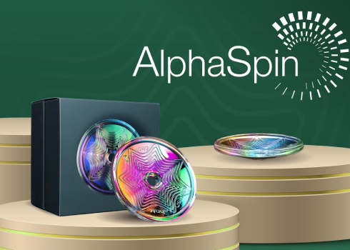 Disque AlphaSpin | Protection anti-ondes & énergie harmonisée