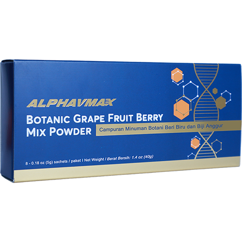 AlphavMax – Poudre antioxydante raisin & baies botaniques